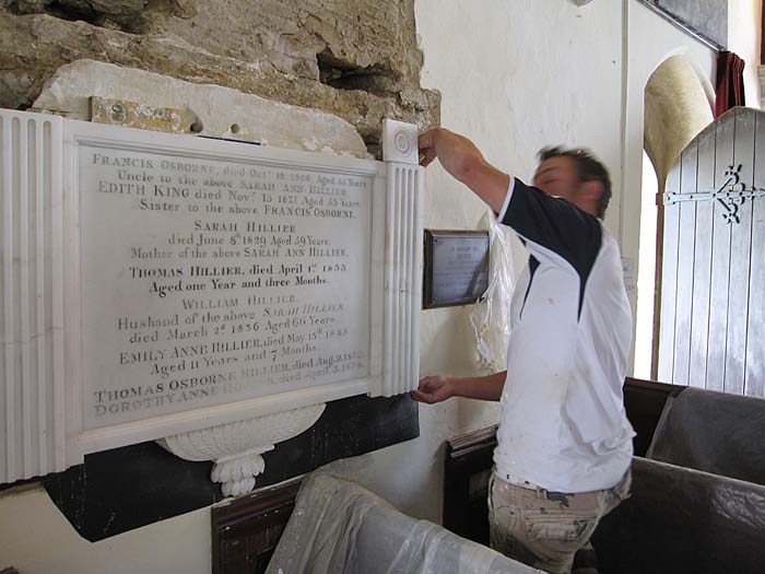 Hillier Memorial - St. James West Littleton