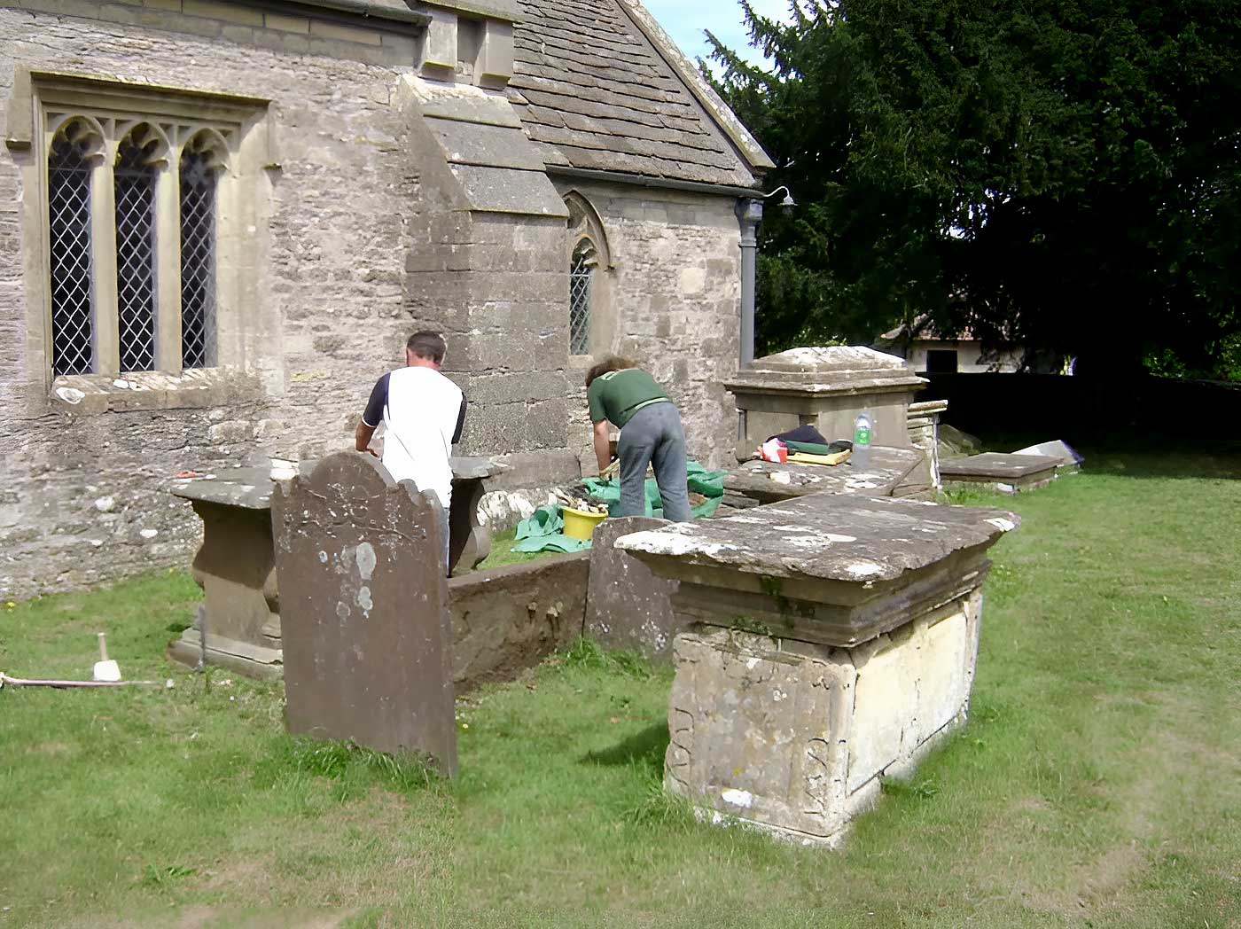 Tomb 1 - St. James West Littleton