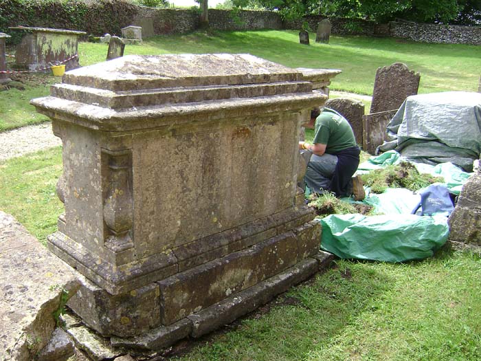 Tomb 4 - St. James West Littleton