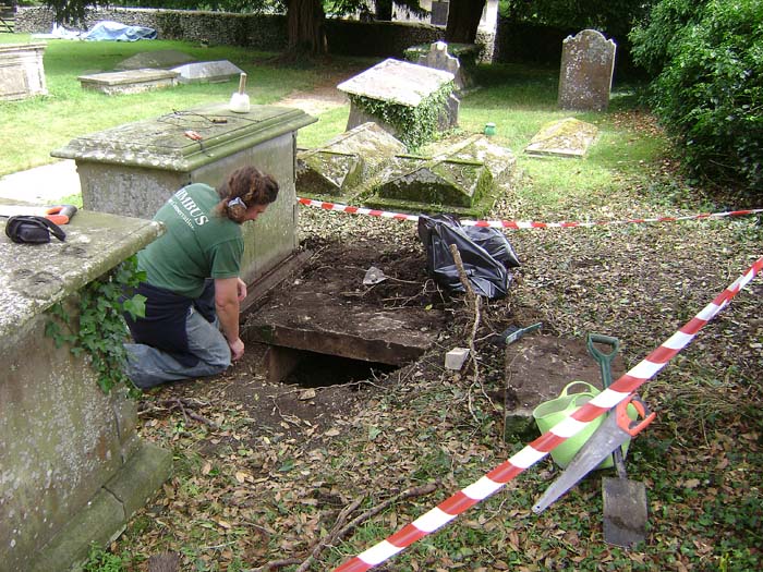 Tomb 8 - St. James West Littleton